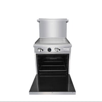 Atosa Cookrite 24" Gas Griddle Range and Oven - 74,000 BTU, Propane
