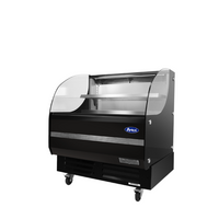 Atosa ATHOM-39 38" Self Serve Open Air Merchandiser Refrigerator, Black