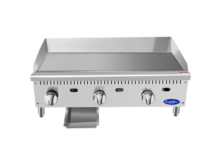 Atosa 36" Electric Manual Griddle 30,000 BTU, Propane