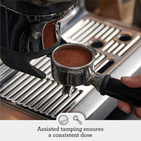 Breville Barista Express Impress Espresso Machine, Brushed Stainless