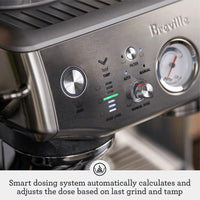 Breville Barista Express Impress Espresso Machine, Brushed Stainless