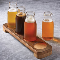 American Metalcraft 8 Oz Glass Milk Bottle