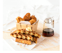 Breville The Smart Waffle Pro 4 Slice Waffle Maker, Silver