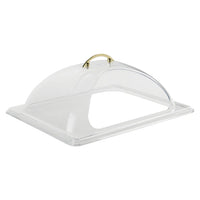 Winco 1/2 Size Dome Cover with Side Cut