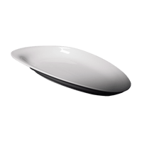 Cameo Pearl 10" Platter Triangular, 36 /Case