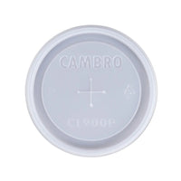 Cambro CL800P190 CamLids® Disposable Cup Lids for Colorware Tumblers, 1000 /Case