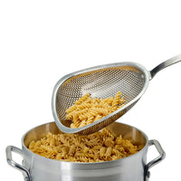 Winco 18" Colander Scoop, Stainless Steel