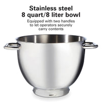 Hamilton Beach CPM800 8 Qt Planetary Stand Mixer, 7 Speed