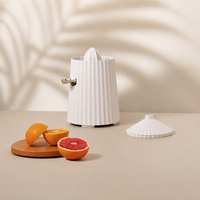 Alessi Plisse Electric Citrus Juicer, White