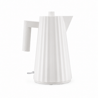 Alessi Plisse 1.7 Litre Electric Kettle, White