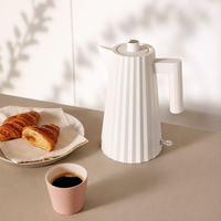 Alessi Plisse 1.7 Litre Electric Kettle, White
