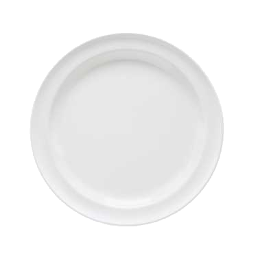 G.E.T. Supermel 6.5" Salad Plate, White, 48 /Case