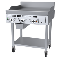 Garland Heavy Duty Master 36" Countertop Electric Griddle with Thermostat Controls