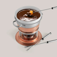 Swissmar Lausanne 11 Piece Copper Fondue Set