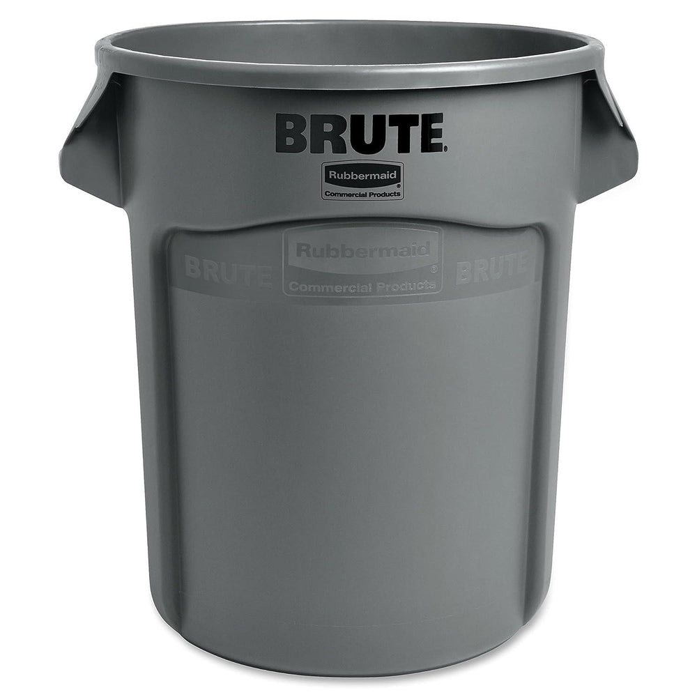 Rubbermaid Brute 20 Gallon Round Trash Can, Grey