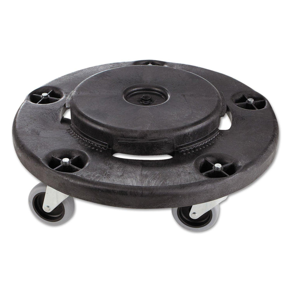 Rubbermaid Brute Trash Can Dolly, Black