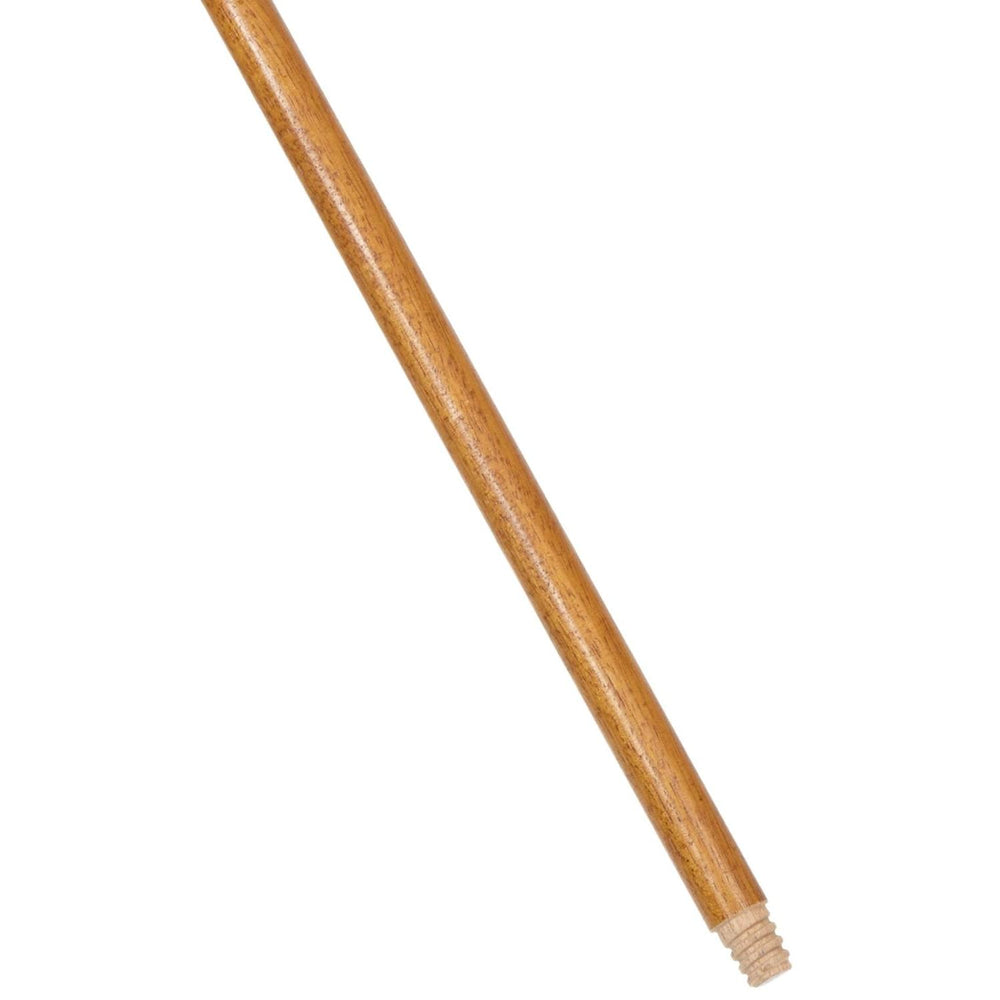 Rubbermaid 60" Threaded Wood Broom Handle with Lacquered Finish