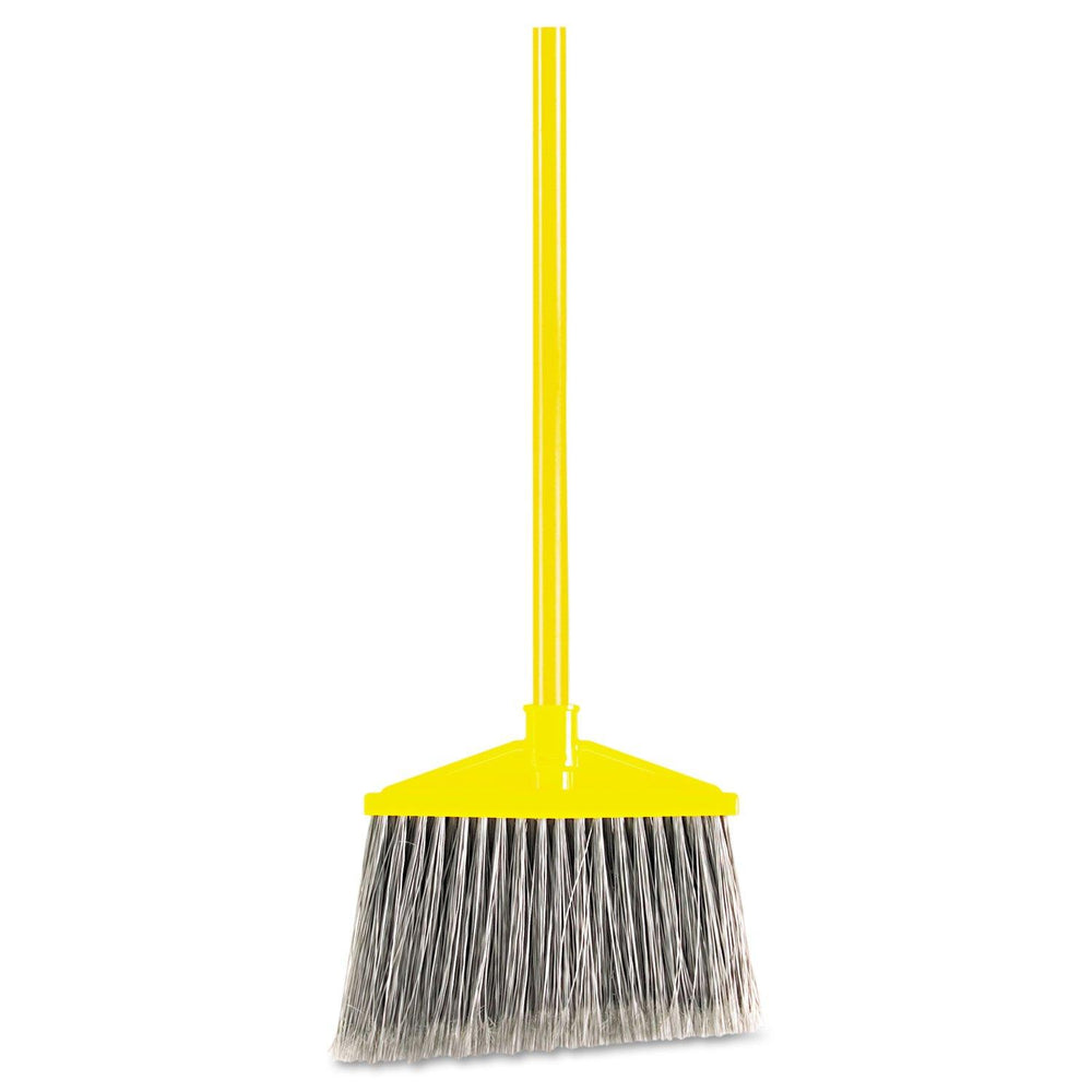 Rubbermaid 6375 Angle Broom with 48" Metal Handle, Grey