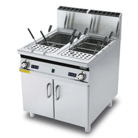 Italiana Food Tech 2 x 11 Gallons Double Tank Pasta Cooker Natural Gas