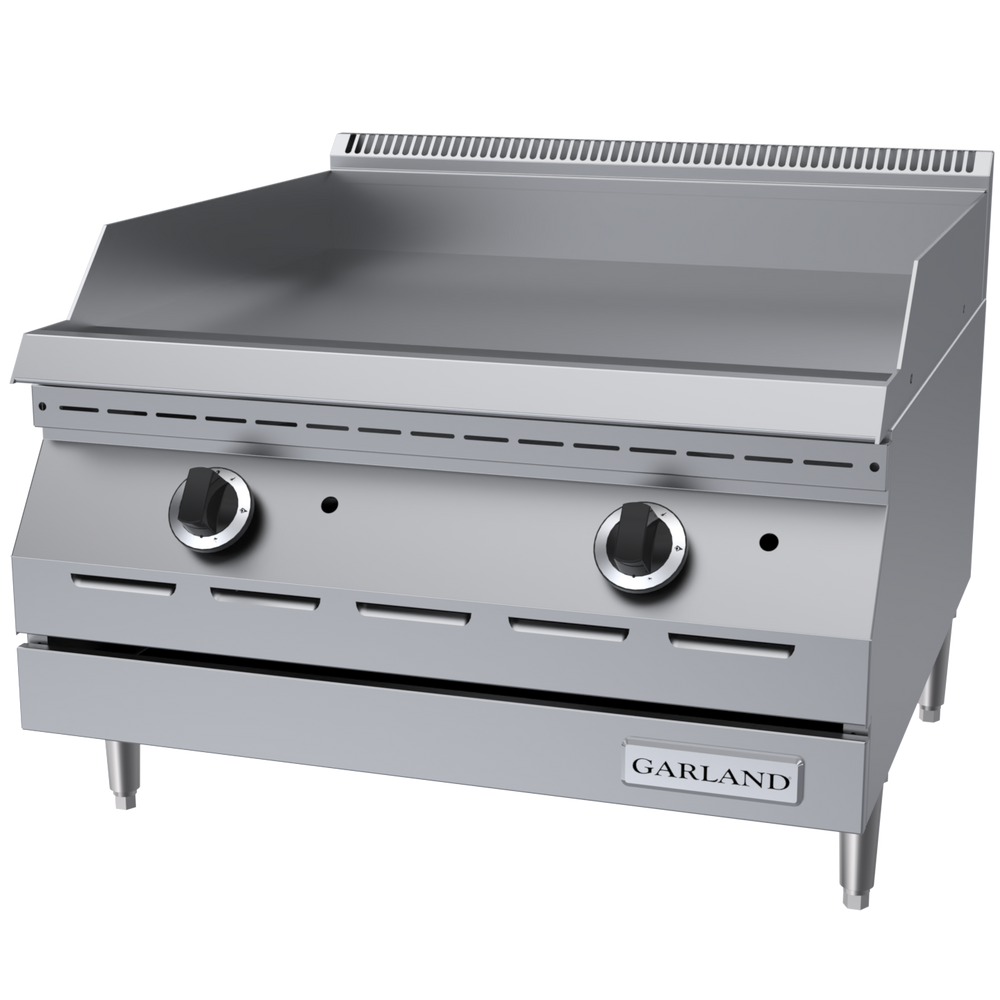 Garland Designer Series 24" Countertop Griddle with Hi-Lo Valves Natural Gas 20,000 BTU