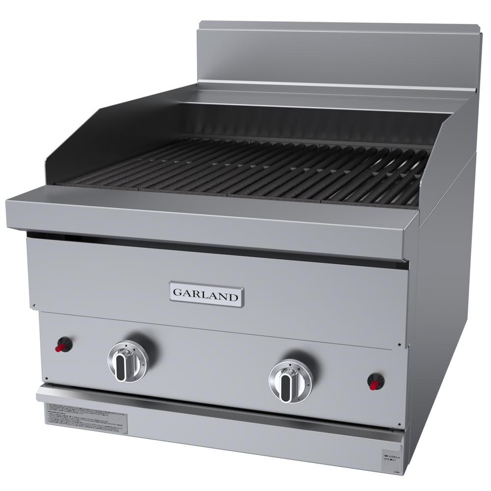 Garland GF Sentry 24" Countertop Ceramic Briquette Charbroiler Natural Gas 60,000 BTU