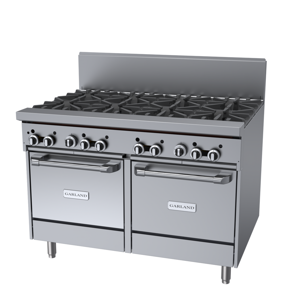 Garland GF Starfire 48" Range with 8 Burners & 2 Space Saver Ovens