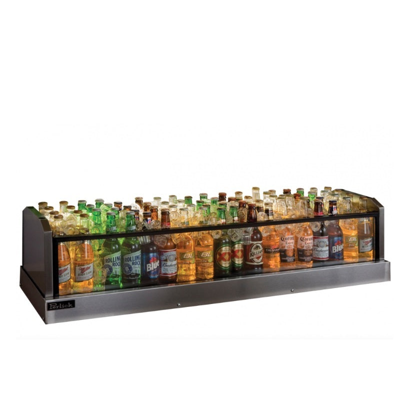 Perlick 48" x 14" Glass Merchandise Display