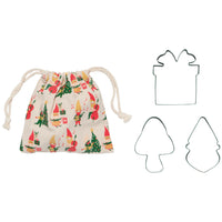 Jubilee Gnome For The Holidays Cookie Cutters, Set of 3