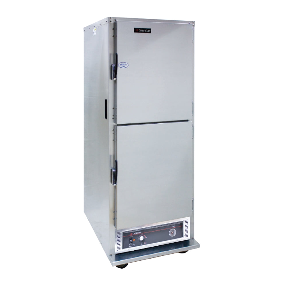 Cres Cor Insulated Holding Cabinet with Solid Half Doors & 11 Sets of Universal Pan Slides - H135UA11