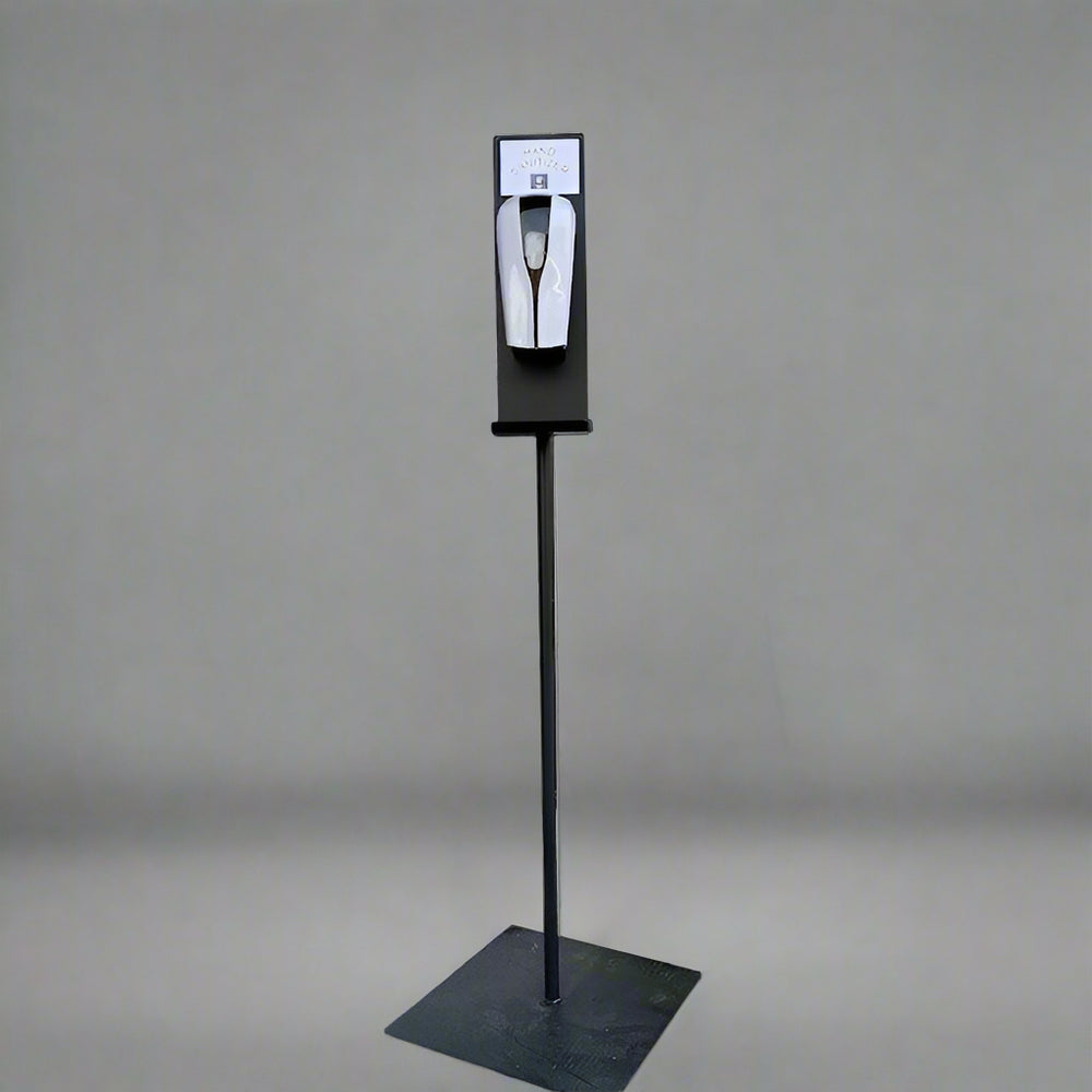 Automatic Hand Sanitizer Stand, 57" Tall (Batteries & Sanitizer Not Included)