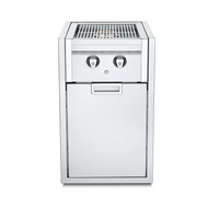 Crown Verity IBISC-SBNG-GH-LT Infinite Series Cabinet with Built In Dual Side Burner & Garbage Holder with Lights, Gas