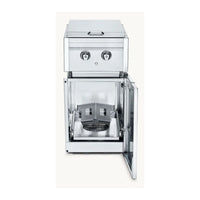 Crown Verity ICM-SBLP-PH Infinite Series Cabinet Dual Side Burner, Propane