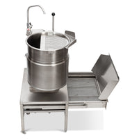 Cleveland KET12T 12 Gallon Tabletop Tilting 2/3 Steam Jacket Steam Electric Kettle