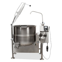 Cleveland KGL80T 80 Gallon Tilting 2/3 Steam Jacket Steam Natural Gas Kettle