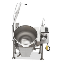 Cleveland KGL80T 80 Gallon Tilting 2/3 Steam Jacket Steam Natural Gas Kettle