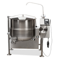 Cleveland KGL60T 60 Gallon Tilting 2/3 Steam Jacket Natural Gas Steam Kettle