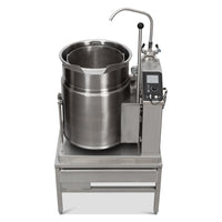 Cleveland KGT6T 6 Gallon Tabletop Tilting 2/3 Steam Jacket Natural Gas Steam Kettle