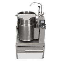 Cleveland KGT6T 6 Gallon Tabletop Tilting 2/3 Steam Jacket Natural Gas Steam Kettle