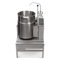 Cleveland KGT6T 6 Gallon Tabletop Tilting 2/3 Steam Jacket Natural Gas Steam Kettle