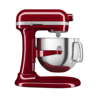 KitchenAid KSM70SNDXER 7 QT Bowl-Lift Stand Mixer, Empire Red