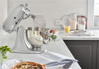 KitchenAid Artisan Series 5 Qt Tilt-Head Stand Mixer, Metallic Chrome