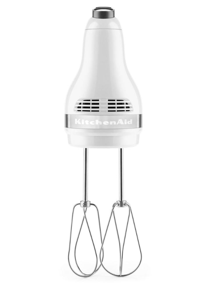 KitchenAid Hand Mixer, 5 Speed, White
