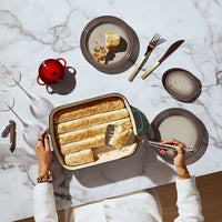 Le Creuset 4.9 Litre Rectangular Roaster, Oyster