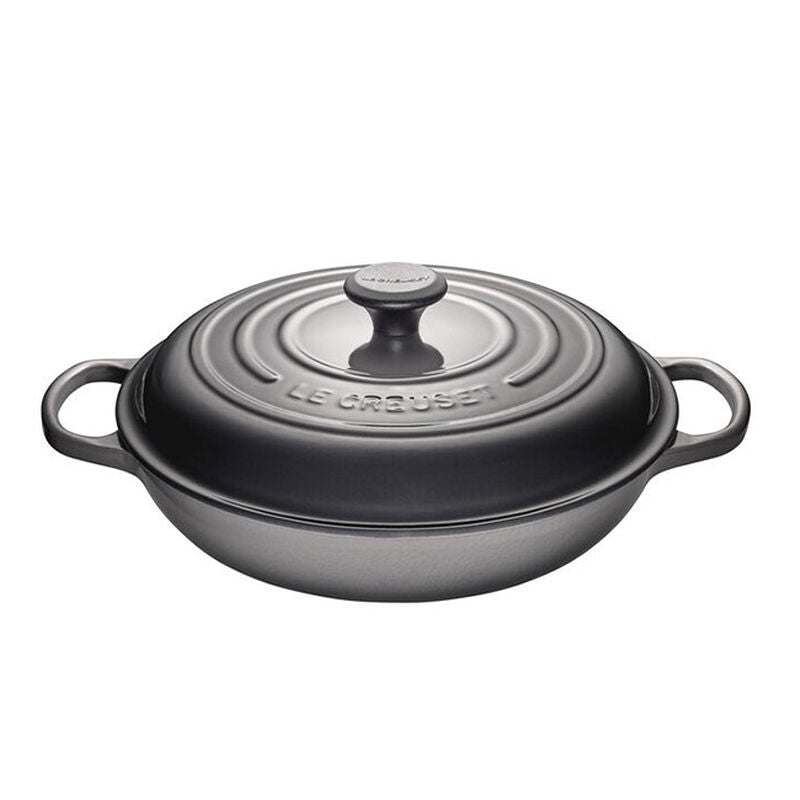 Le Creuset 4.7 Liter Enamelled Cast Iron Braiser, Oyster