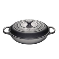 Le Creuset 4.7 Liter Enamelled Cast Iron Braiser, Oyster