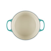 Le Creuset 6.7 Litre Round French Oven, Bleu Riviera