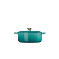 Le Creuset 4.7 Litre Oval Dutch Oven, Bleu Riviera