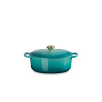 Le Creuset 4.7 Litre Oval Dutch Oven, Bleu Riviera