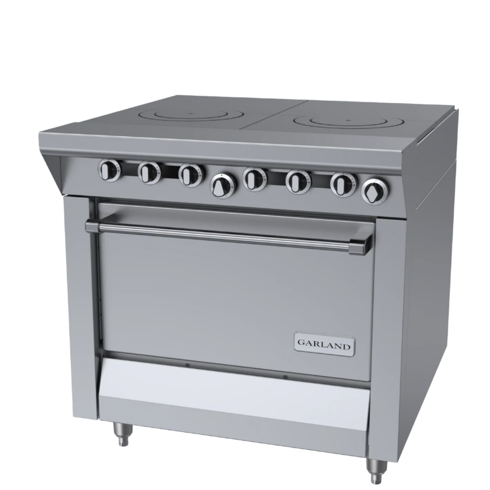Garland Master Series Heavy Duty 34" Range with 2 Front Fired Hot Tops