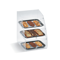 Vollrath 3 Tier Acrylic Bakery Display Case, 14.5" x 17" x 21"